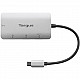 Targus Hub - 2 x USB 3.2 Gen 1 + 1 x USB-C 3.2 Gen 1 + 1 x USB-C 3.2 Gen 1 (Spannungsversorgung)