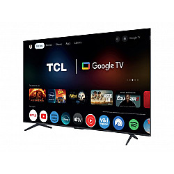 TCL 4K QLED TV | 75T8C | 75 | Smart TV | Google TV | Black
