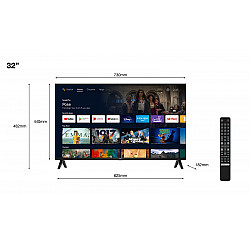 TV Set TCL 32 Smart/HD 1366x768 Wireless LAN Android TV 32S5400A