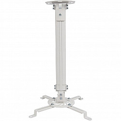 Techly 309661 Uchwyt sufitowy do projektora, 13,5kg, regulowany 54-90cm, z regulacją nachylenia i obrotu