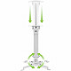 Techly 309661 Uchwyt sufitowy do projektora, 13,5kg, regulowany 54-90cm, z regulacją nachylenia i obrotu