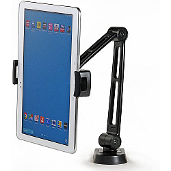 Wall support arm for tablet and iPad 4.7-12.9 adjustabe black