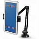 Wall support arm for tablet and iPad 4.7-12.9 adjustabe black