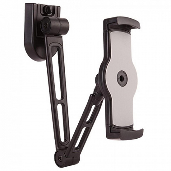 Wall support arm for tablet and iPad 4.7-12.9 adjustabe black