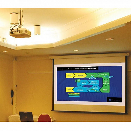 Techly Bracket Universal Projector Ceiling White ICA-PM 200WH