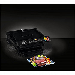 OptiGrill GC7058, Kontaktgrill schwarz, 2.000 Watt