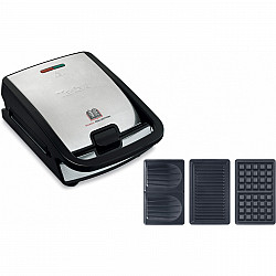 TEFAL SW852D12 Sandwich Maker 700 W Number of plates 2 Number of pastry 2 Stainless steel
