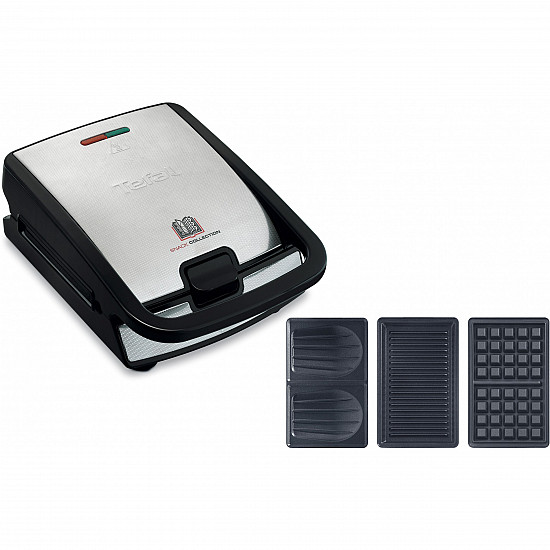 TEFAL SW852D12 Sandwich Maker 700 W Number of plates 2 Number of pastry 2 Stainless steel