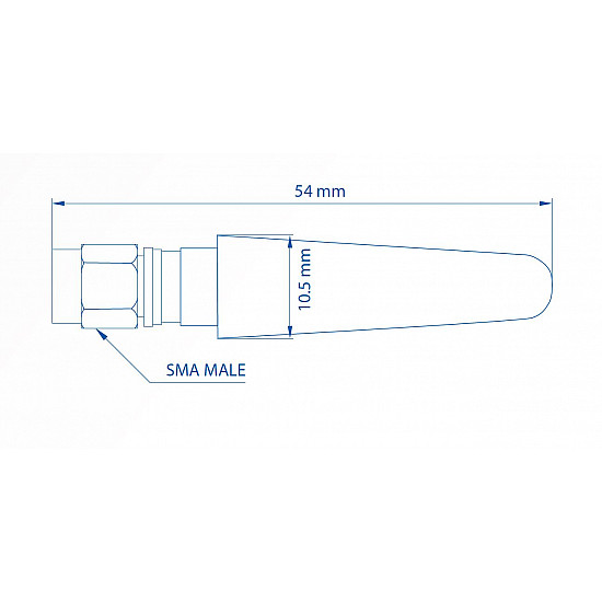 ANTENNA MOBILE STRAIGHT/COMPACT PR1CS450 TELTONIKA