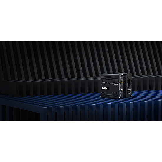 Teltonika Industrial 4G IoT Gateway TRB246 10/100 Mbit/s Ethernet LAN (RJ-45) ports 1 Mesh Support No MU-MiMO No 4G
