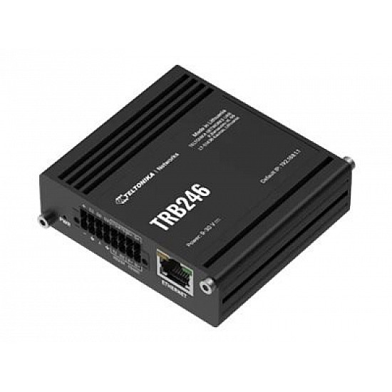 Teltonika Industrial 4G IoT Gateway TRB246 10/100 Mbit/s Ethernet LAN (RJ-45) ports 1 Mesh Support No MU-MiMO No 4G