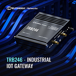 Teltonika Industrial 4G IoT Gateway TRB246 10/100 Mbit/s Ethernet LAN (RJ-45) ports 1 Mesh Support No MU-MiMO No 4G