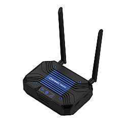 TCR100, Wi-Fi 5 802.11ac , Dual-Band 2.4 GHz-5 GHz , Ethernet-LAN, 4G, Black