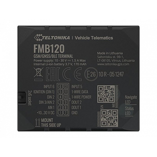 TELTONIKA TELEMATICS FMB120 Advanced