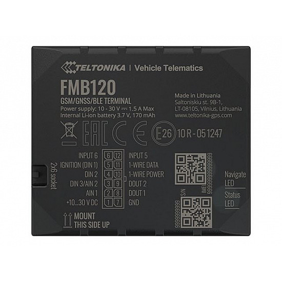 TELTONIKA TELEMATICS FMB120 Advanced