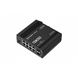 Teltonika TSW202 Managed L2 Gigabit Ethernet (10/100/1000) Power over Ethernet (PoE) Aluminium, Blue