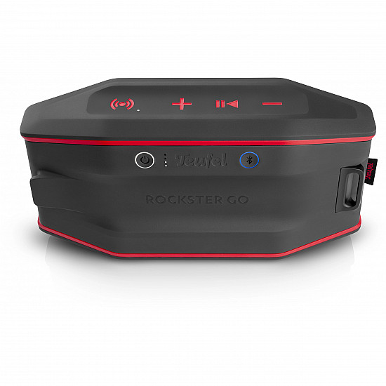 Teufel ROCKSTER GO 2 Bluetooth Speaker wireless black red