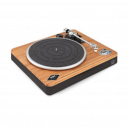 The House Of Marley Stir It Up Wireless Belt-drive audio turntable Black, Wood Manual