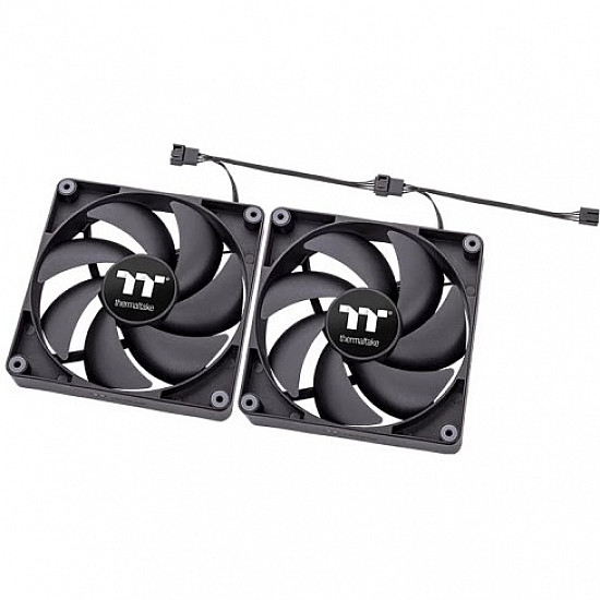 120mm Thermaltake CT120 PC Cooling Fan 2 Pack