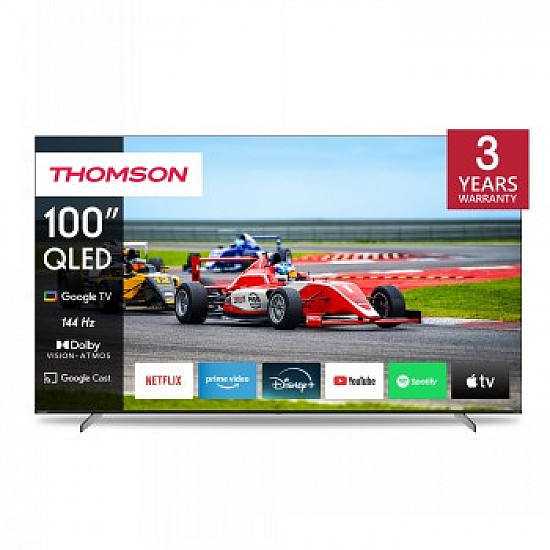 TV Set THOMSON 100 4K Ultra HD 3840 x 2160 pixels 16:9 QLED Pro 100QG7S14