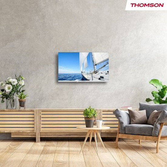 TV Set THOMSON 32 Smart/HD 1366x768 Wireless LAN Bluetooth Google TV White 32HG2S14W
