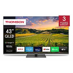TV Set THOMSON 43 4K/Smart QLED 3840x2160 Bluetooth Google TV 43QG5C14