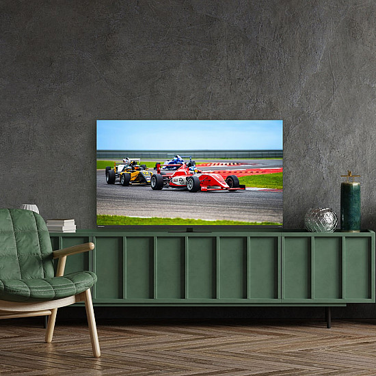 TV Set THOMSON 55 4K/Smart QLED 3840x2160 Wireless LAN Bluetooth Google TV Black 55QG7C14