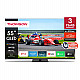 TV Set THOMSON 55 4K/Smart QLED 3840x2160 Wireless LAN Bluetooth Google TV Black 55QG7C14