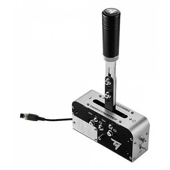 Thrustmaster 4060306 Gaming Controller Black, Silver USB Hand brake PC, PlayStation 4, PlayStation 5, Xbox One, Xbox One S, Xbox One X, Xbox Series S, Xbox Series X