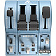 Thrustmaster TCA Quadrant Add-On Airbus Edition Black, Blue Flight Sim PC