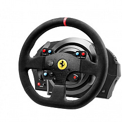 Thrustmaster T300 Ferrari Integral Racing Wheel Alcantara Edition Black Steering wheel + Pedals Analogue / Digital PC, PlayStation 4, Playstation 3