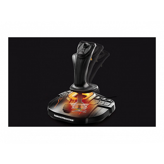 Thrustmaster T.16000M FCS SPACE SIM DUO Black, Orange USB Joystick Analogue / Digital PC
