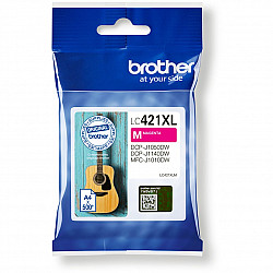 BROTHER 500-page high capacity Magenta ink cartridge for DCP-J1050DW MFC-J1010DW and DCP-J1140DW