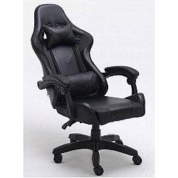 Topeshop FOTEL REMUS CZERŃ office/computer chair Padded seat Padded backrest
