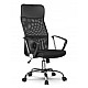 Topeshop KRZESŁO NEMO CZARNE office/computer chair Padded seat Mesh backrest
