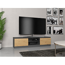 Topeshop RTV 140 ANTR/ARTIS TV stand/entertainment centre 2 shelves