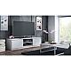 Topeshop RTV140 BIEL TV stand/entertainment centre 2 shelves