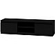 Topeshop RTV140 CZARNY TV stand/entertainment centre 2 shelves