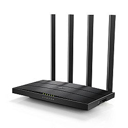 AC1200 Wireless Gigabit Router Archer C6U 802.11ac 300+867 Mbit/s 10/100/1000 Mbit/s Ethernet LAN (RJ-45) ports 4 Mesh Support No MU-MiMO Yes No mobile broadband Antenna type External 1× USB 2.0