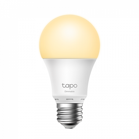 Smart Light Bulb TP-LINK Power consumption 8.7 Watts Luminous flux 806 Lumen 2700 K 220-240 V Beam angle 220 degrees TAPOL510E