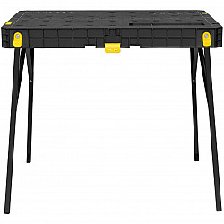 Tragbare Werkbank Essential schwarz, bis 320kg belastbar