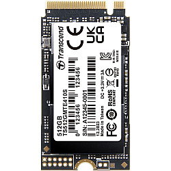 Transcend MTE410S - SSD - 512 GB - intern - M.2 2242 - PCIe 4.0 x4 (NVMe)