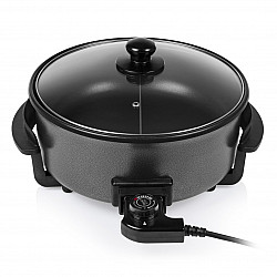 Tristar Multifunctional grill pan XL PZ-9135 Diameter 30 cm Grill 1500 W Lid included Fixed handle Black
