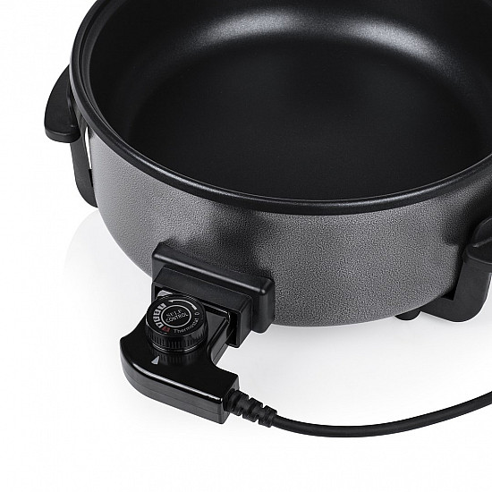 Tristar Multifunctional grill pan XL PZ-9135 Diameter 30 cm Grill 1500 W Lid included Fixed handle Black