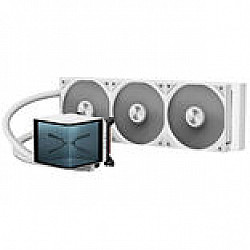 TRYX PANORAMA 360 AiO Liquid Cooler, white