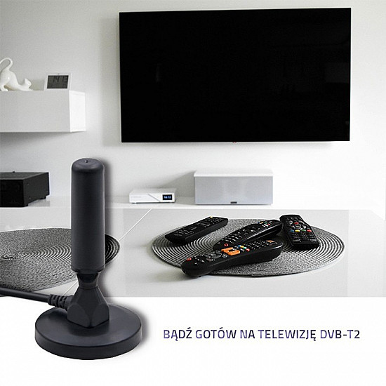 Qoltec Antena telewizyjna DVB-T2