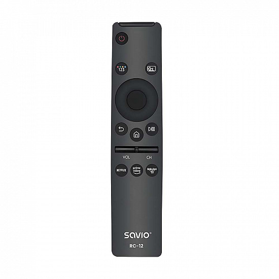 Savio RC-12 remote control IR Wireless TV Press buttons - TV - IR Wireless - Drucktasten - Schwarz