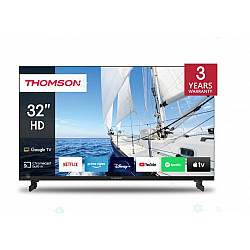 TV Set THOMSON 32 Smart/HD 1366x768 Wireless LAN Bluetooth Google TV Black 32HG2S14