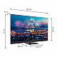 TV Set THOMSON 50 4K/Smart QLED 3840x2160 Wireless LAN Bluetooth Google TV Black 50QG6C14