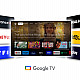 TV Set THOMSON 50 4K/Smart QLED 3840x2160 Wireless LAN Bluetooth Google TV Black 50QG6C14
